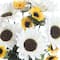 White &#x26; Yellow Mixed Sunflower Bush by Ashland&#xAE;